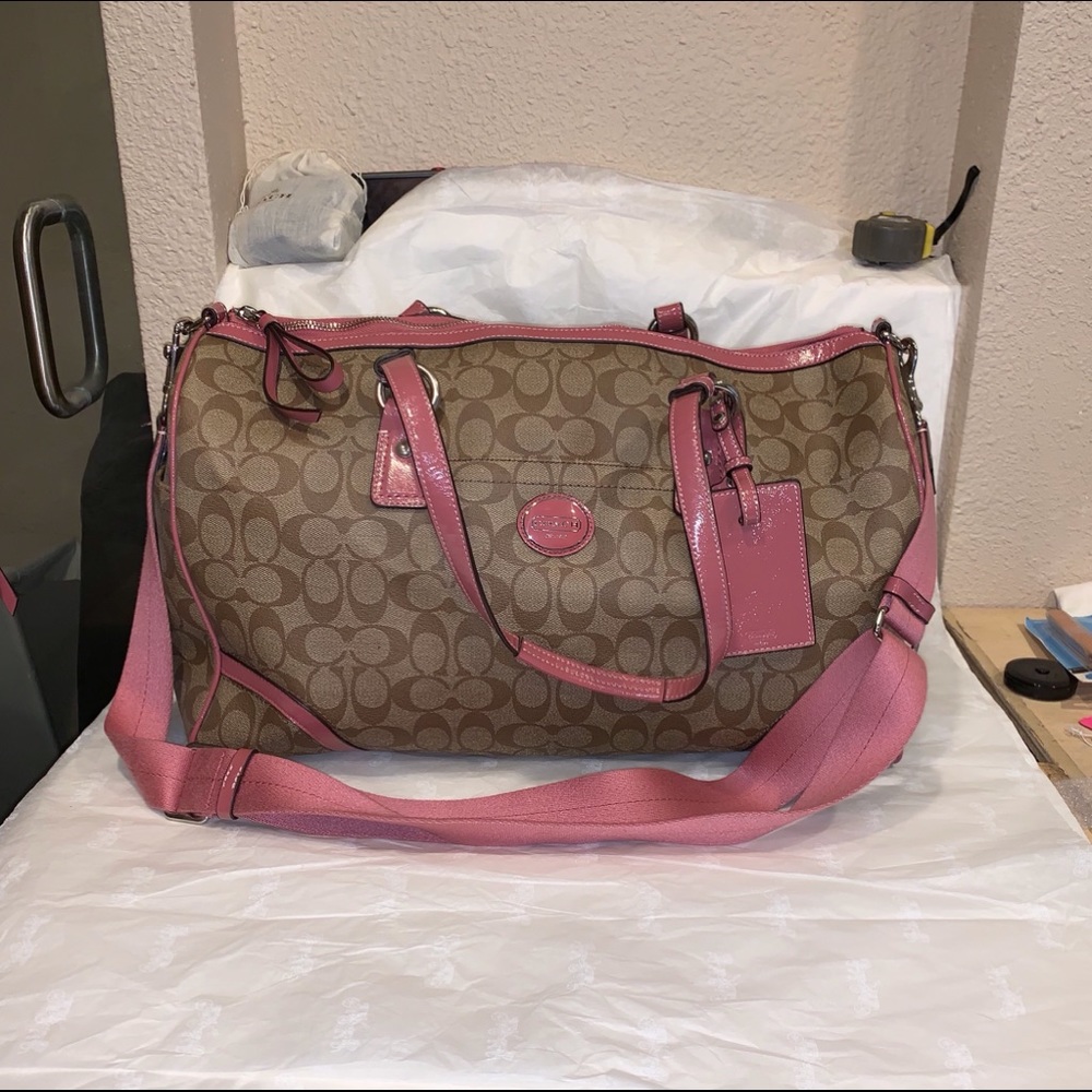 Coach Signature C Duffle Travel Tote